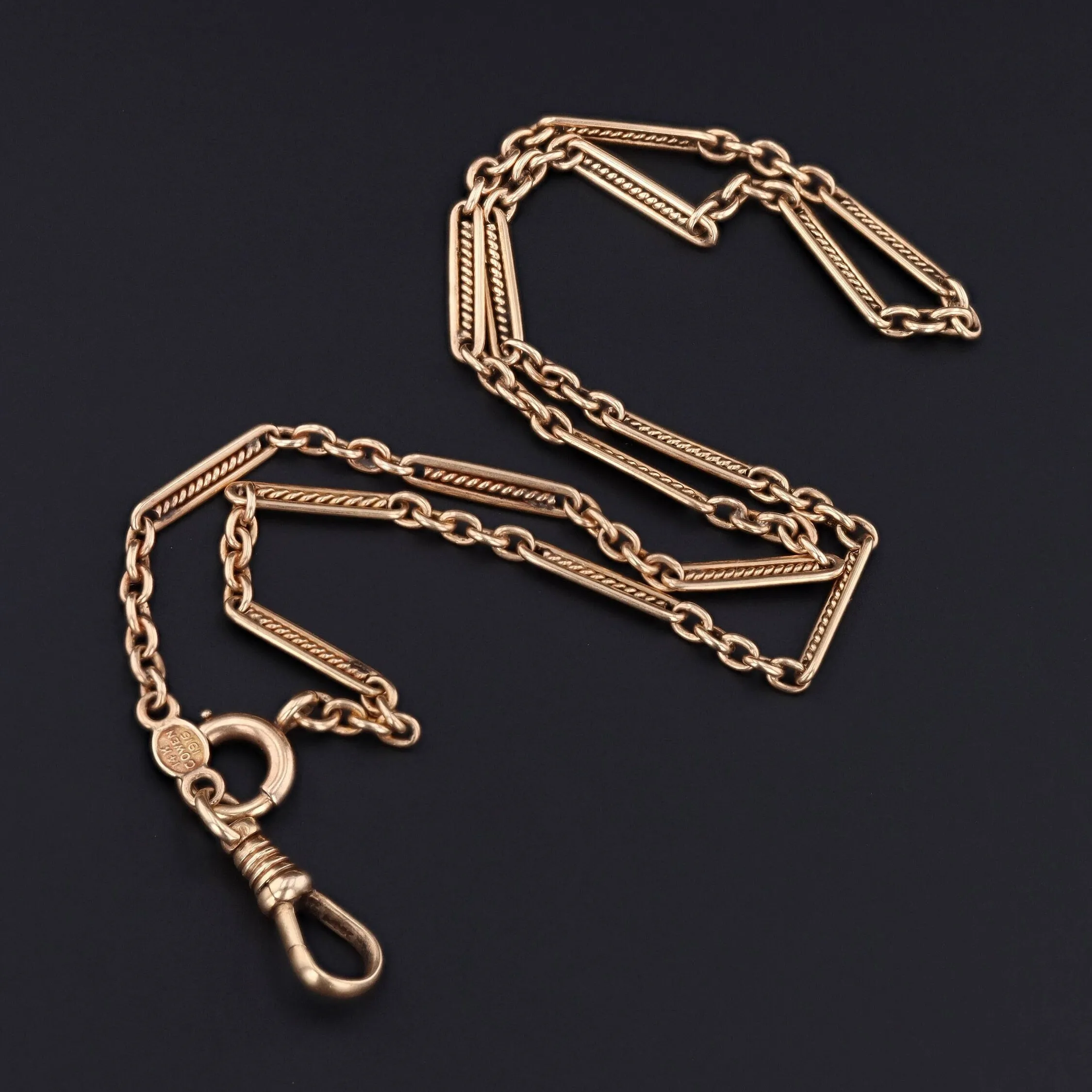 14k Gold Chain | Antique 14k Chain