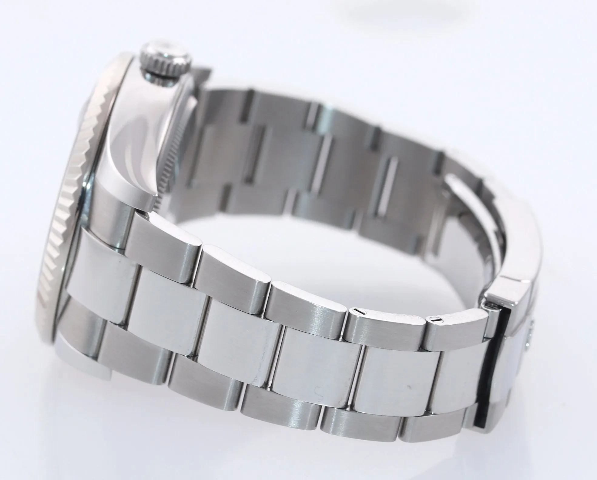 2021 Rolex Sky-Dweller Steel White Gold Fluted Bezel 326934 42mm Watch Box