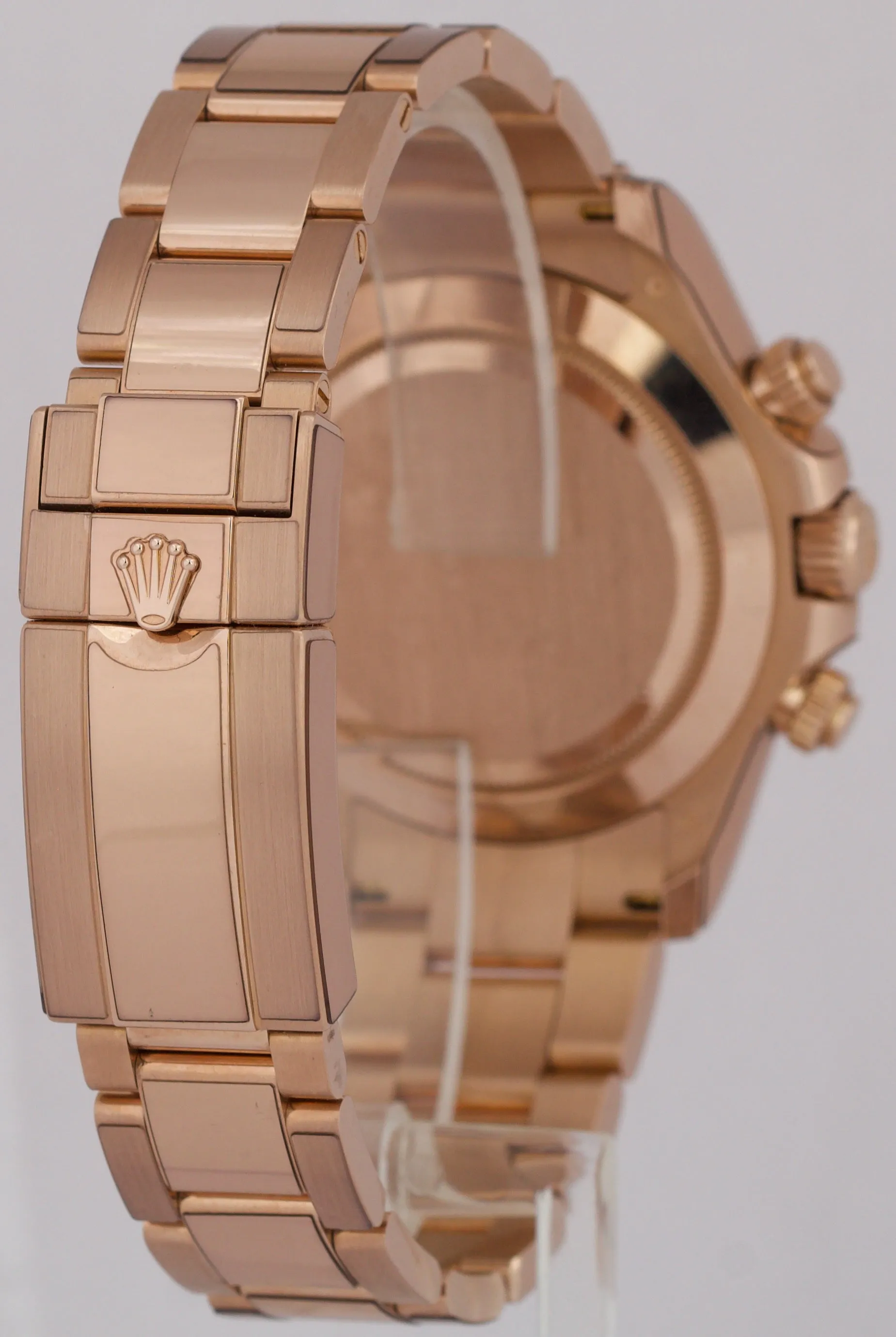 2022 PAPERS Rolex Daytona SUNDUST PINK 40mm 18K Rose Gold Watch 116505 BOX