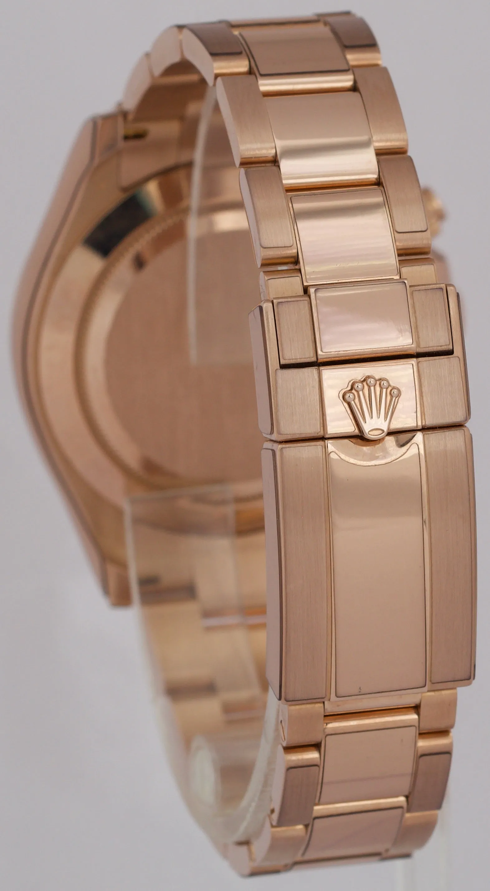 2022 PAPERS Rolex Daytona SUNDUST PINK 40mm 18K Rose Gold Watch 116505 BOX