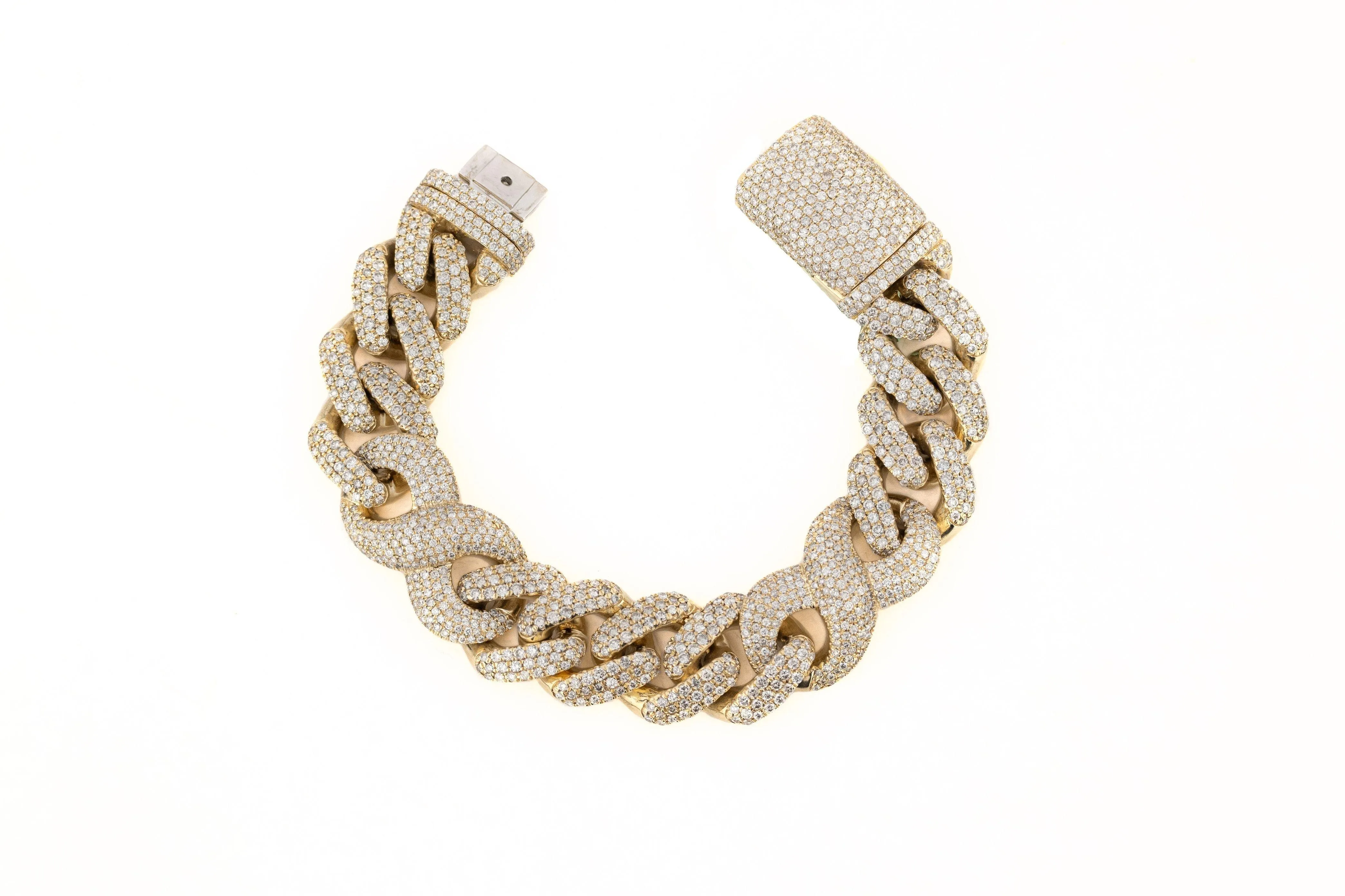 21mm custom Infinity Cuban Link Bracelet