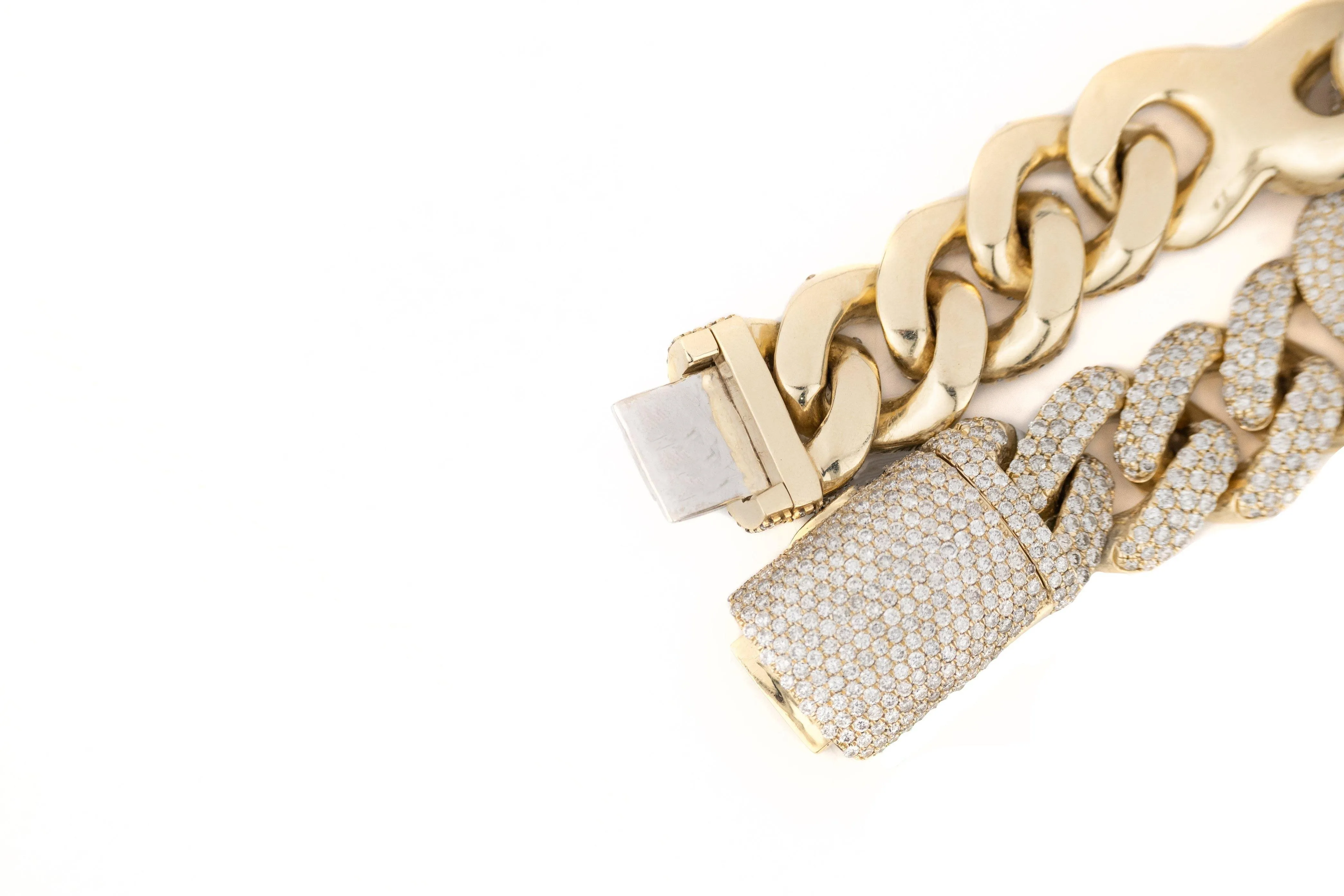 21mm custom Infinity Cuban Link Bracelet