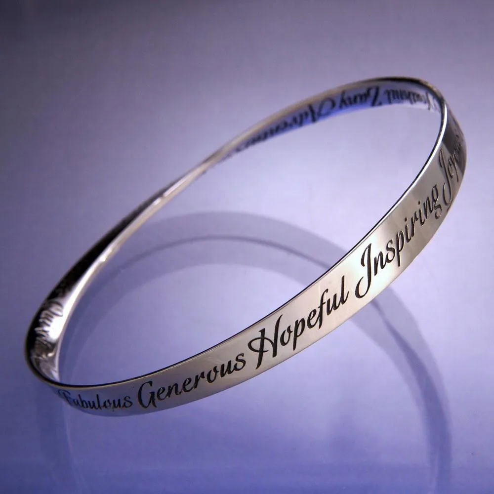 A-Z Of Inspiration Bracelet