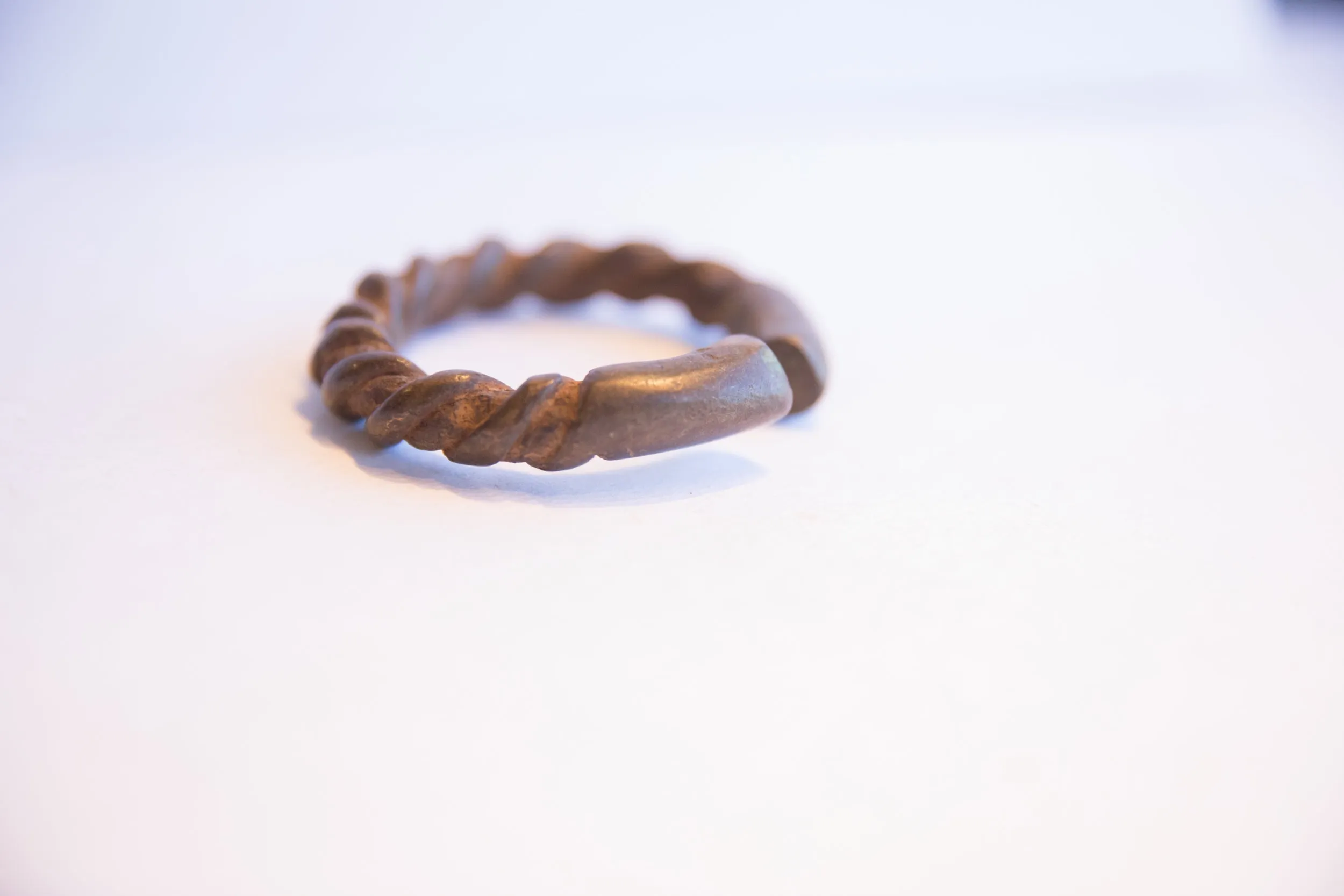 Antique African Twist Design Cuff Bracelet