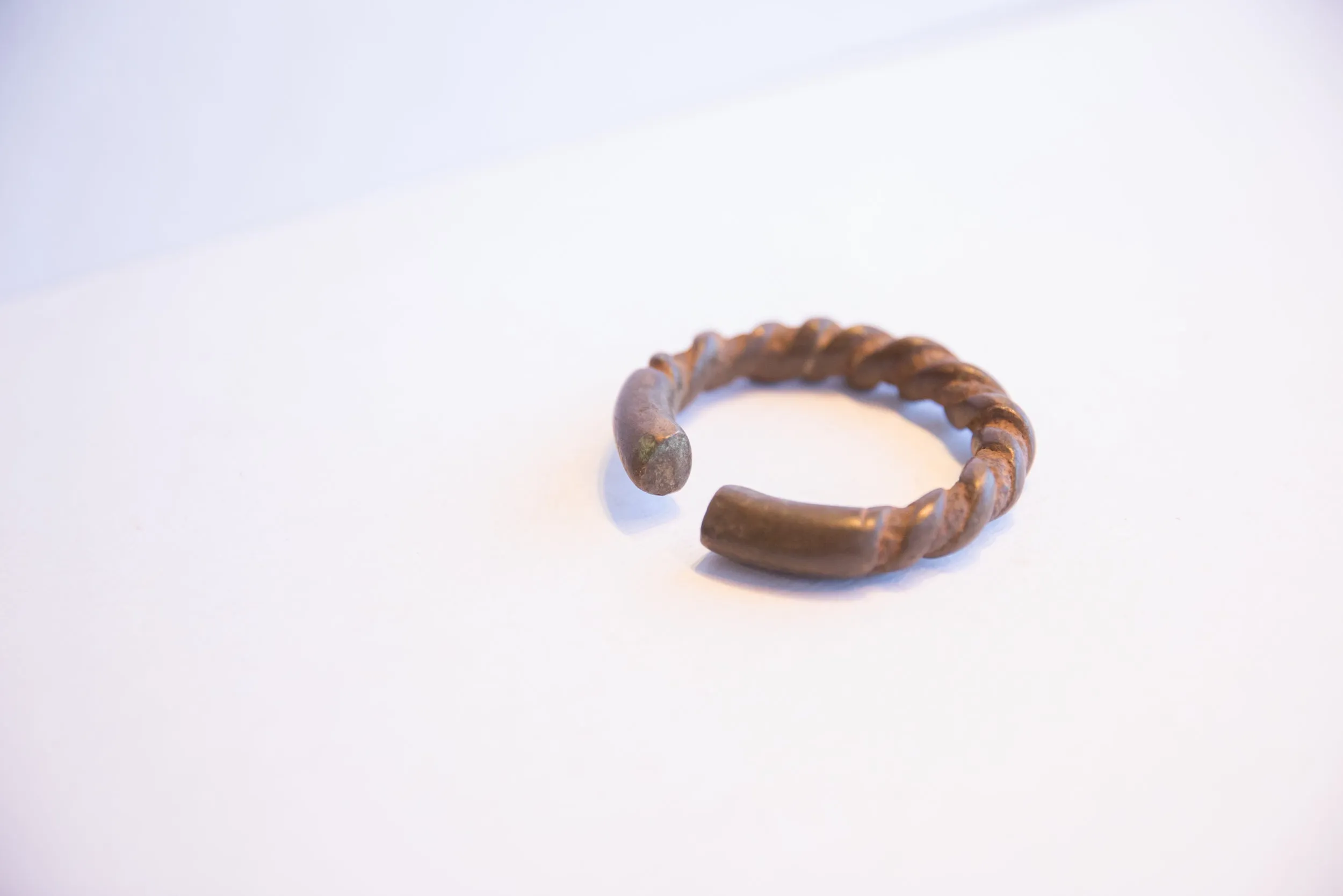 Antique African Twist Design Cuff Bracelet
