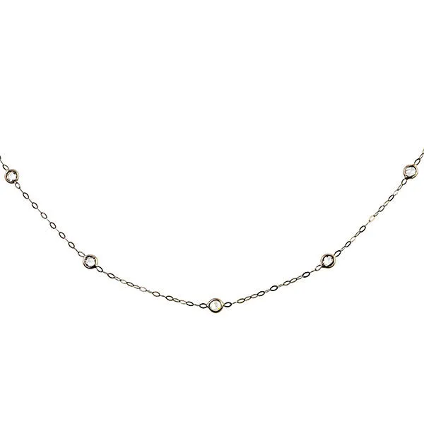 Antique Old European Diamond Necklace