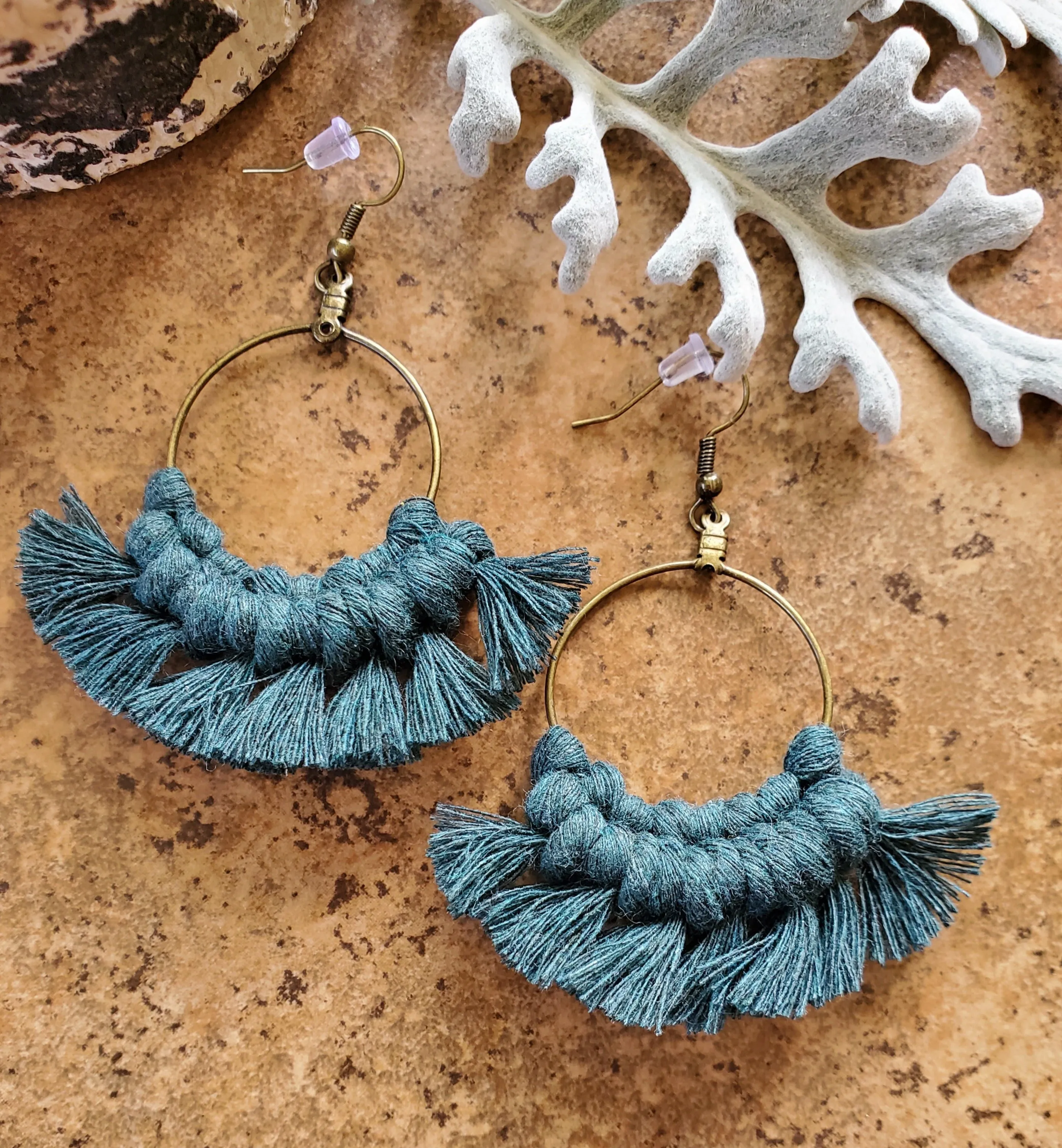 Antonia Macrame Earrings