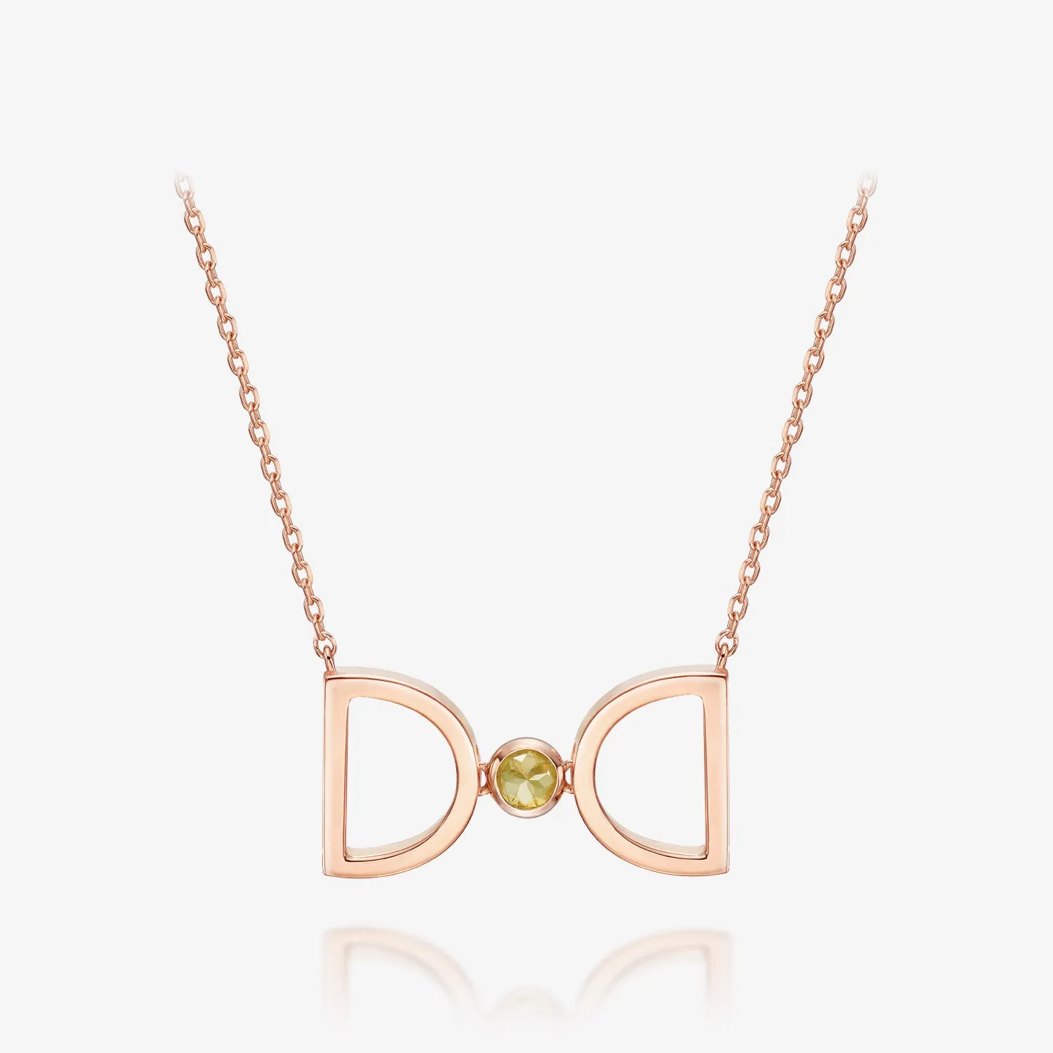[April Birthstone] Debon D.D. Gold Necklace JDRNRPS124C