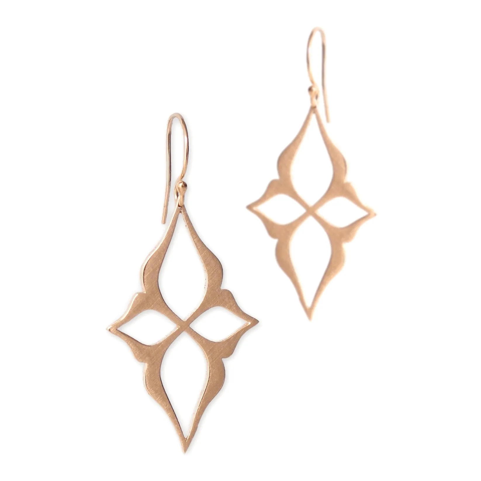 arabesque star earrings