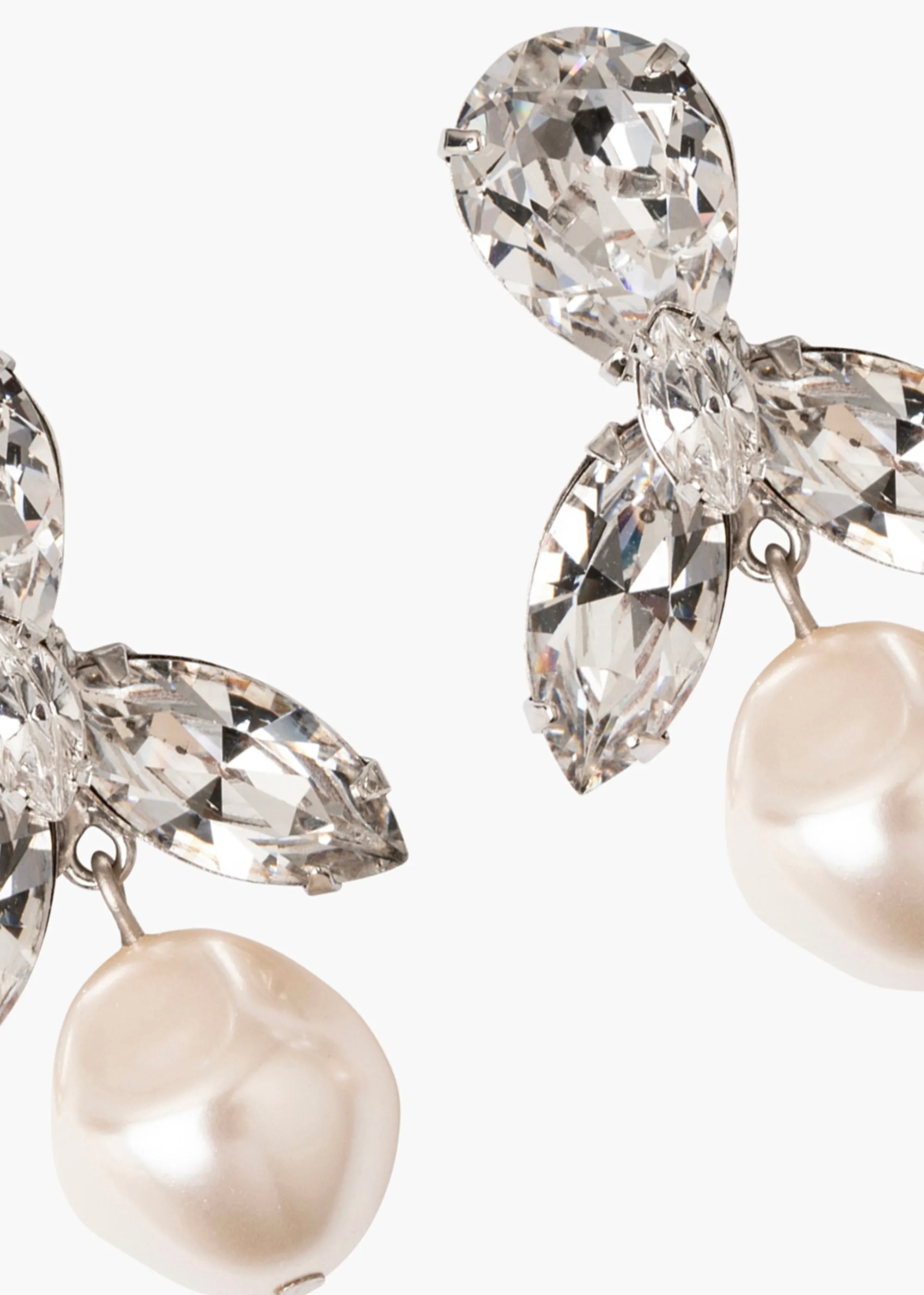 Aren Earrings -- Crystal