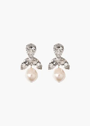 Aren Earrings -- Crystal