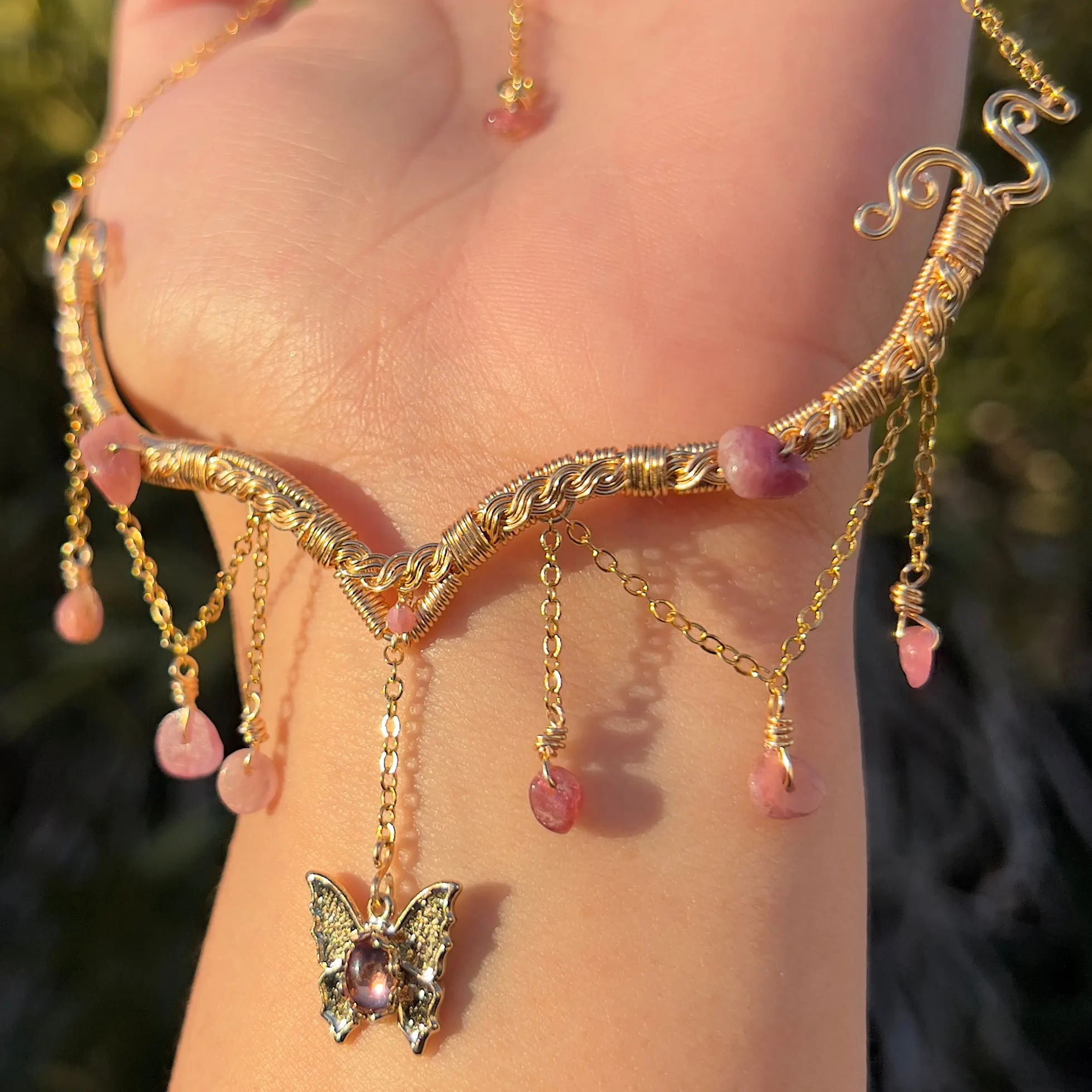 Astraea Mariposa in Pink Tourmaline✵