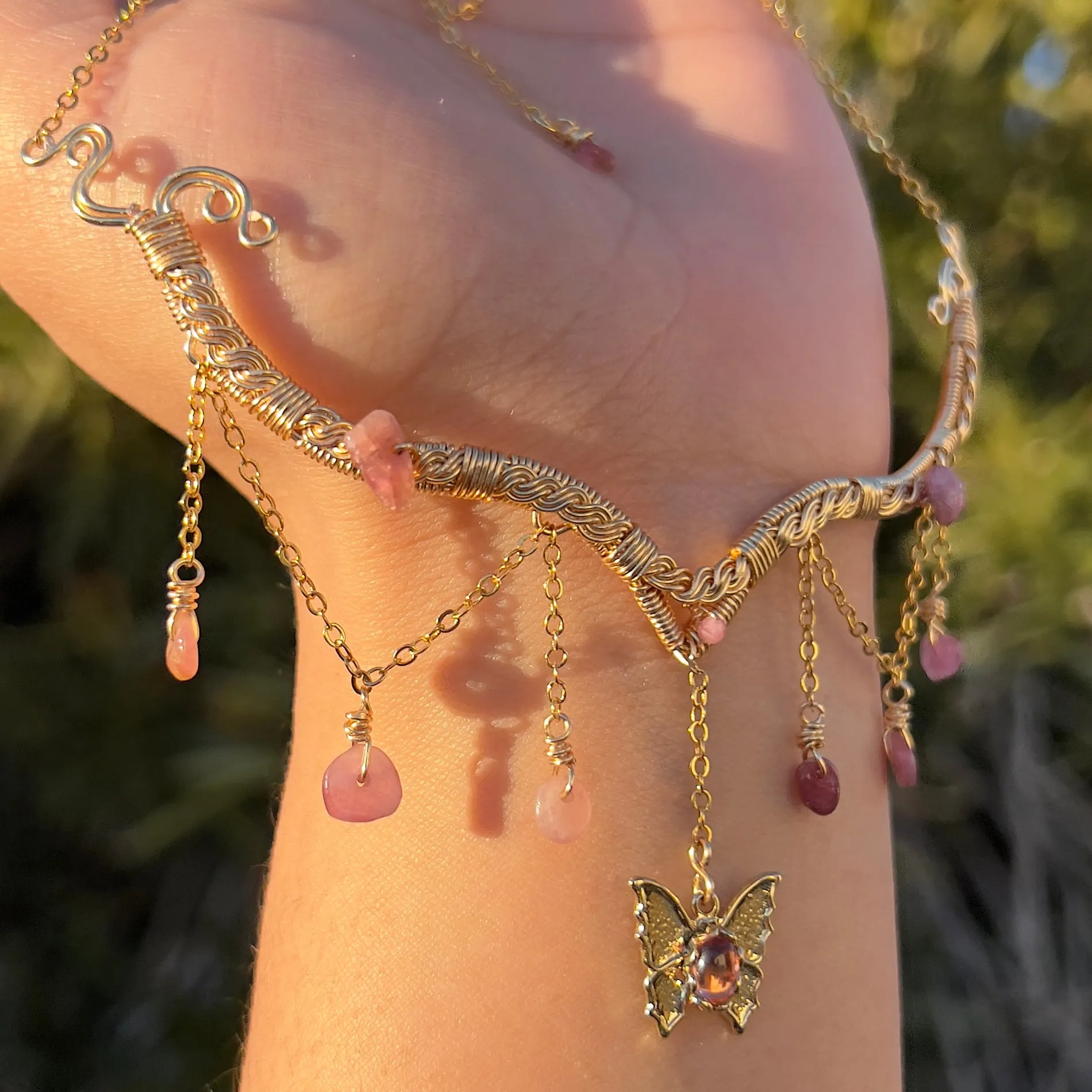 Astraea Mariposa in Pink Tourmaline✵
