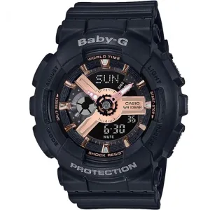 Baby G Duo Rose Gold/Black BA110XRG-1A