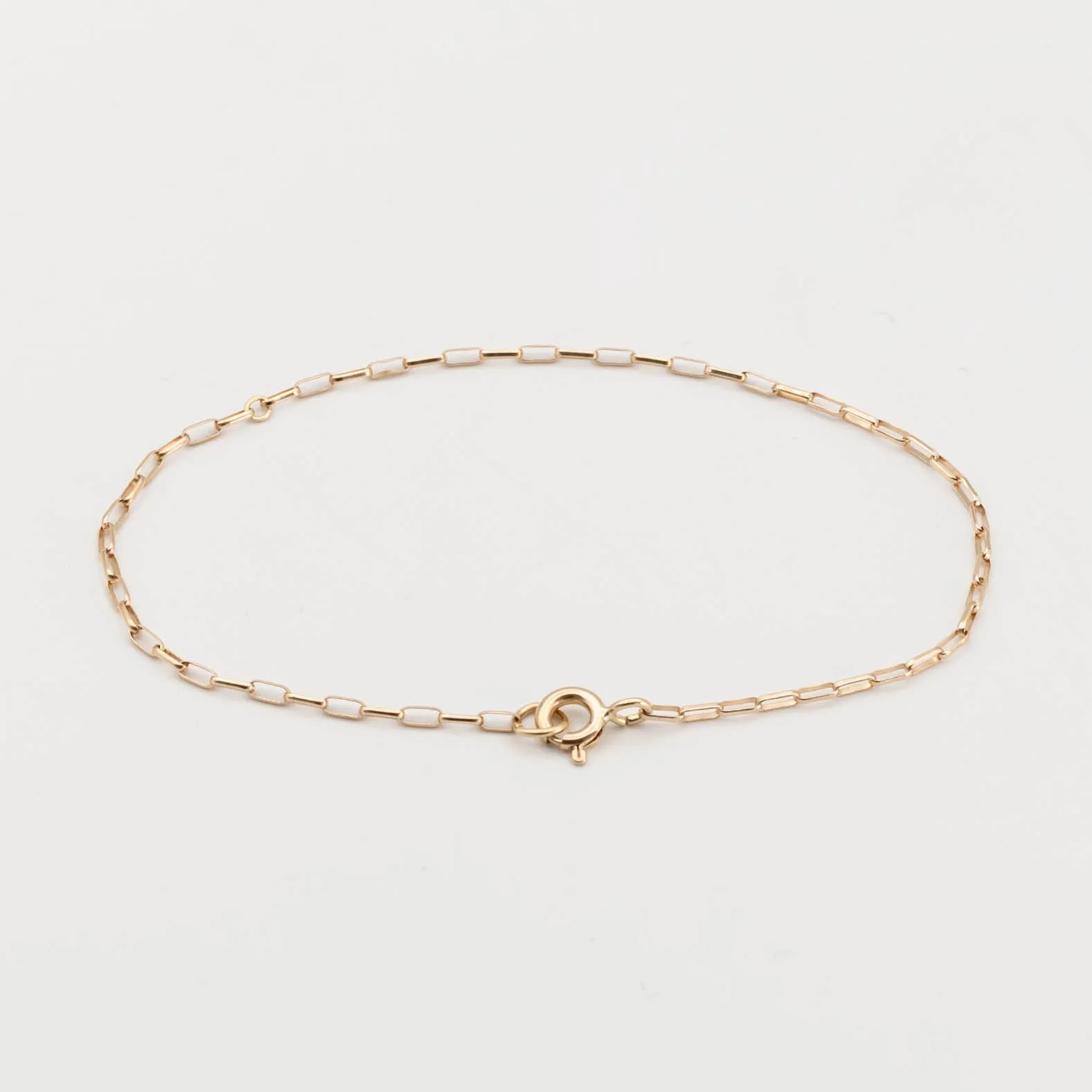 Baby Paperclip Chain Bracelet
