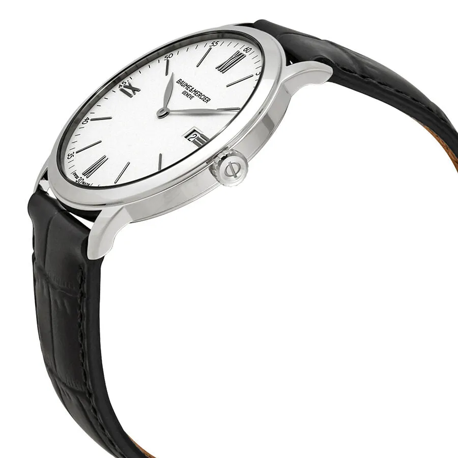 Baume et Mercier Classima White Dial 40mm Men's Watch 10323