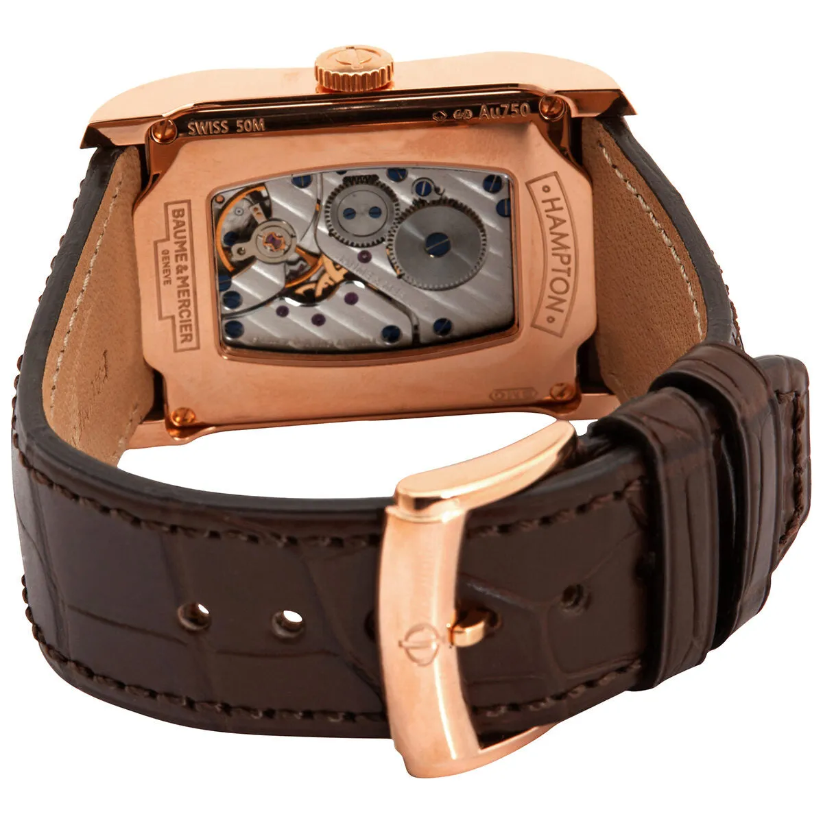 Baume et Mercier Hampton Milleis Hand Wind Men's Watch 10033
