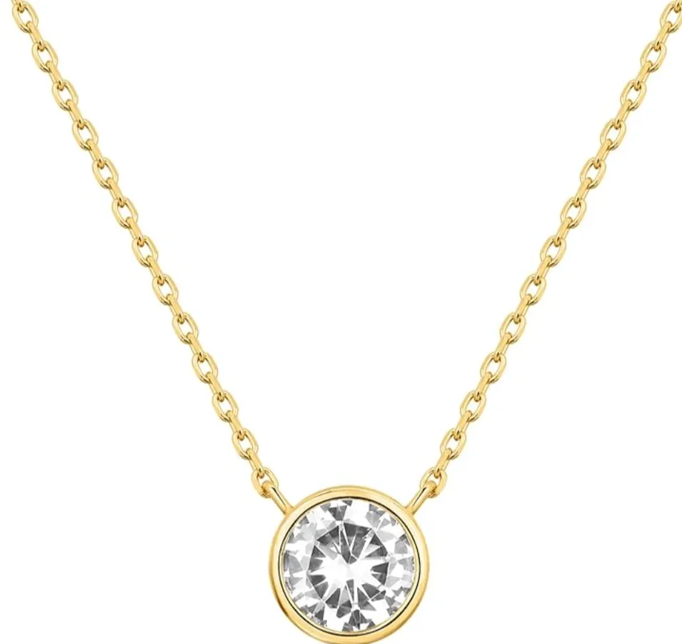 Bezel Necklace