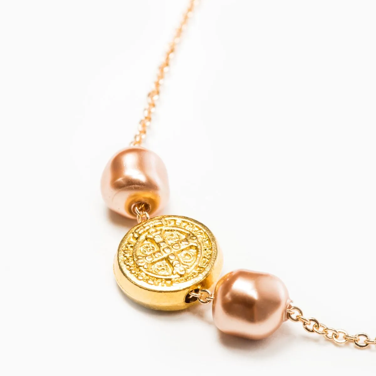 Blessings and Joy Necklace (NK00049-G-RP)