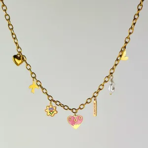Bold Treasures Necklace - Gold