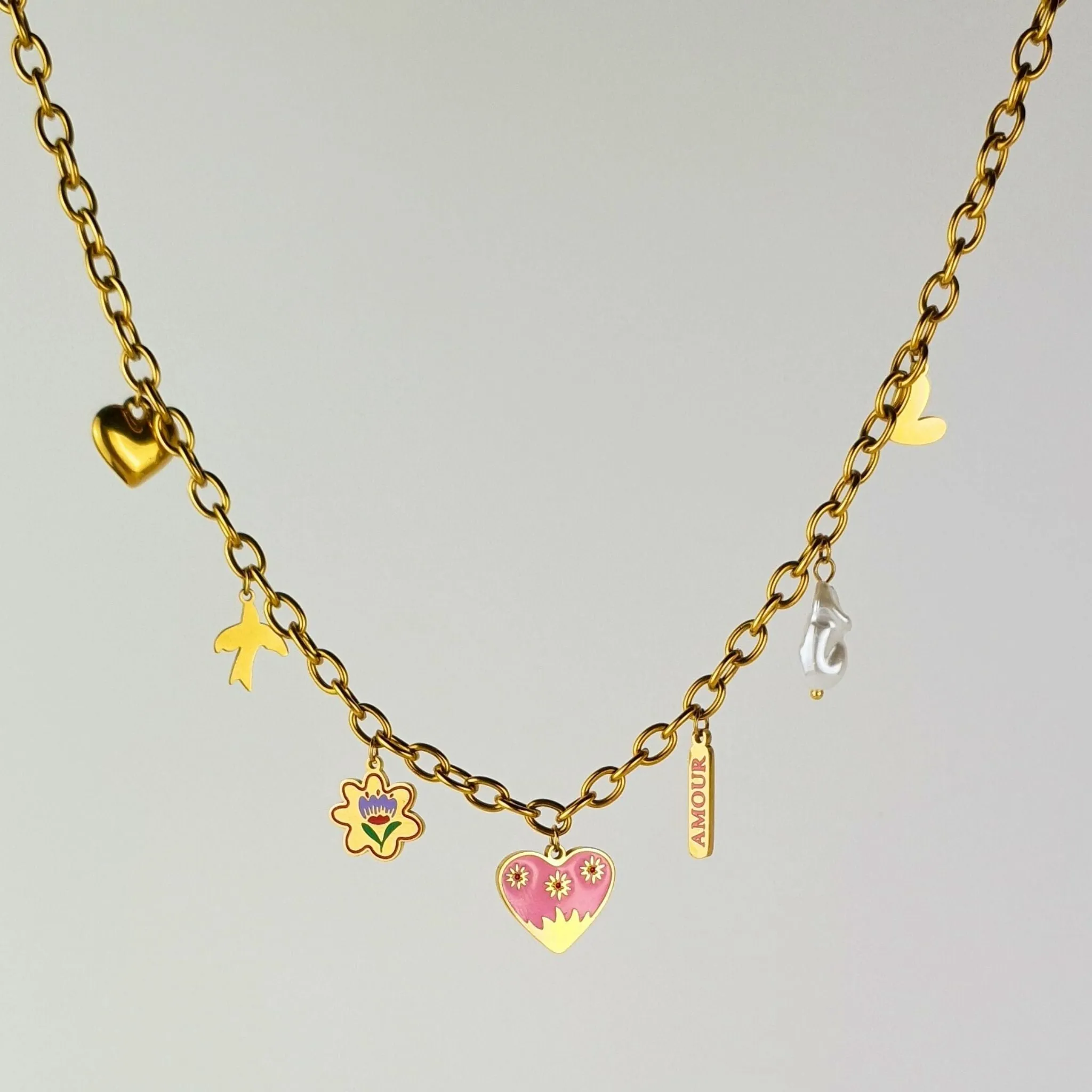 Bold Treasures Necklace - Gold