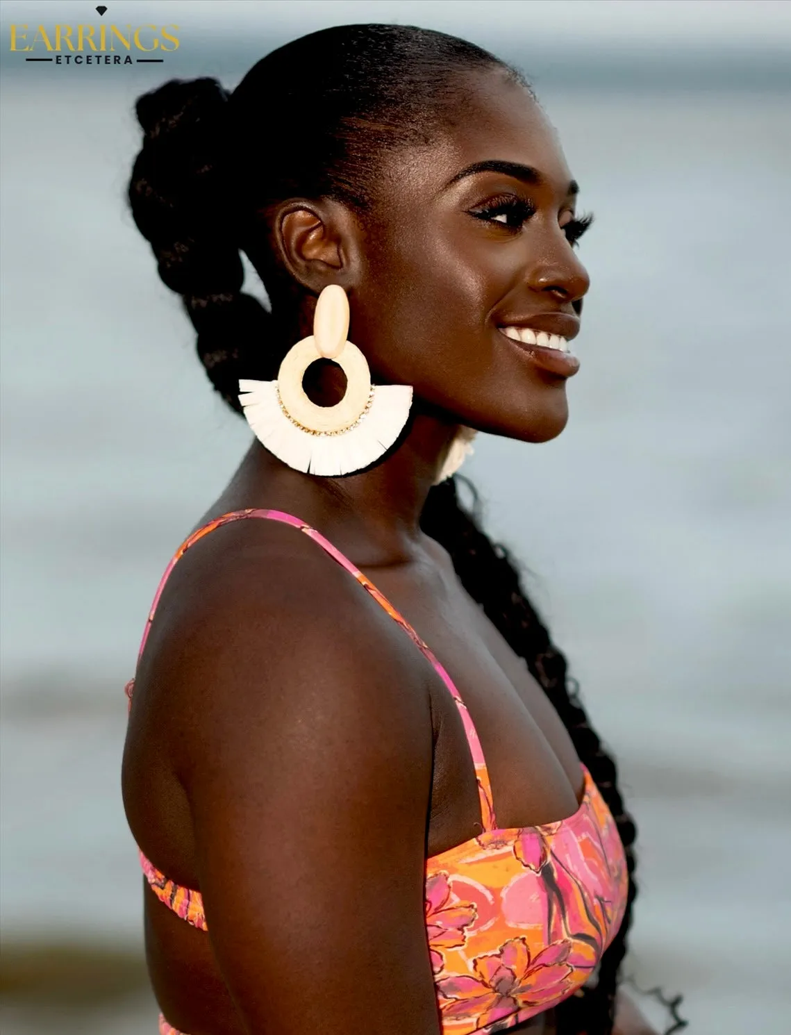 BORA BORA STATEMENT EARRINGS