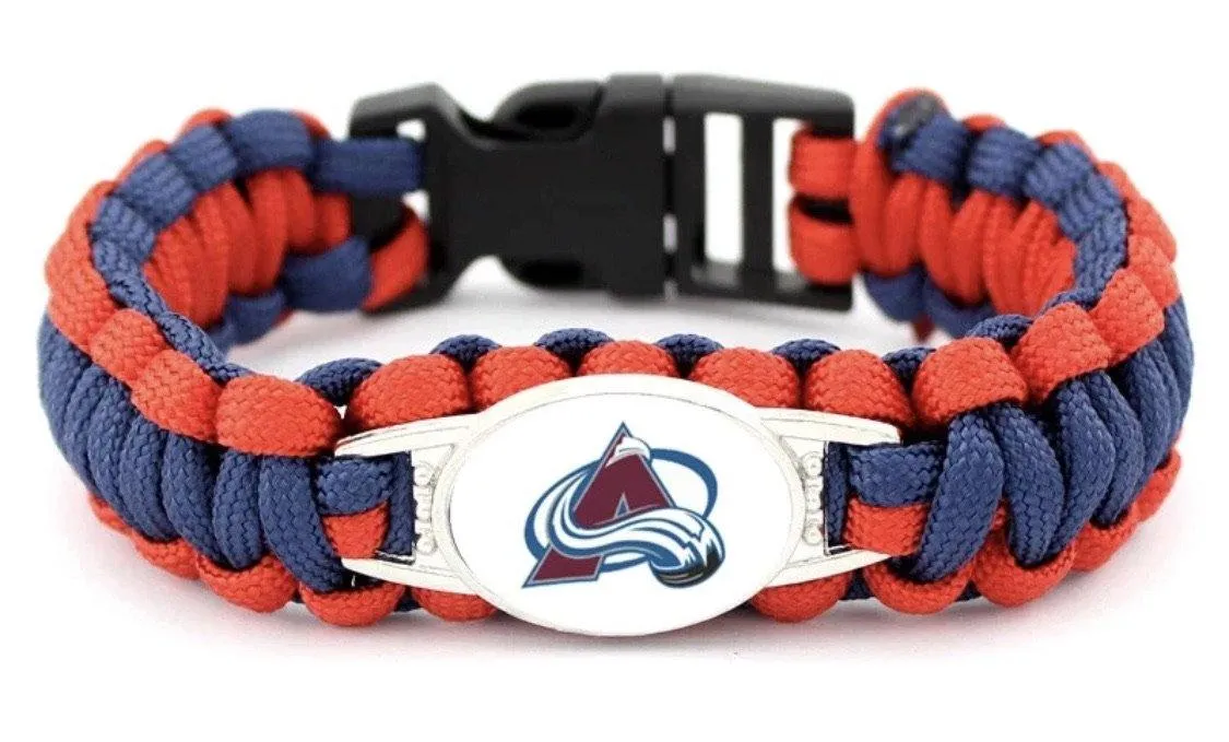 Bracelets and charms { Colorado Avalanche } Denver hockey findings