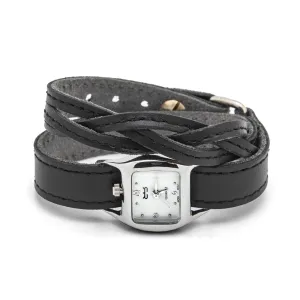 Braided TWIST Watch – Black