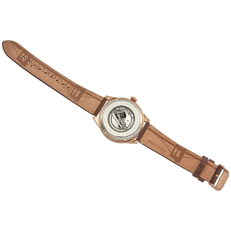 Brooklyn Watch Co. Wyckoff Automatic Black Dial Men's Watch 8353A3