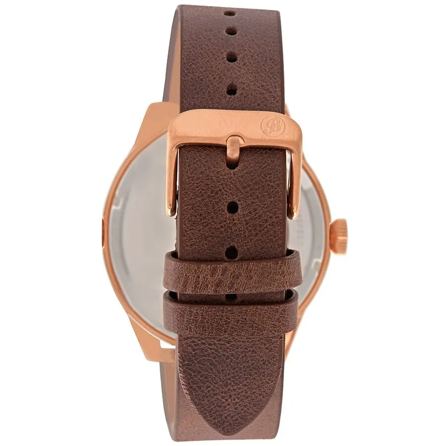 Brooklyn Watch Co. Wyckoff Automatic Black Dial Men's Watch 8353A3