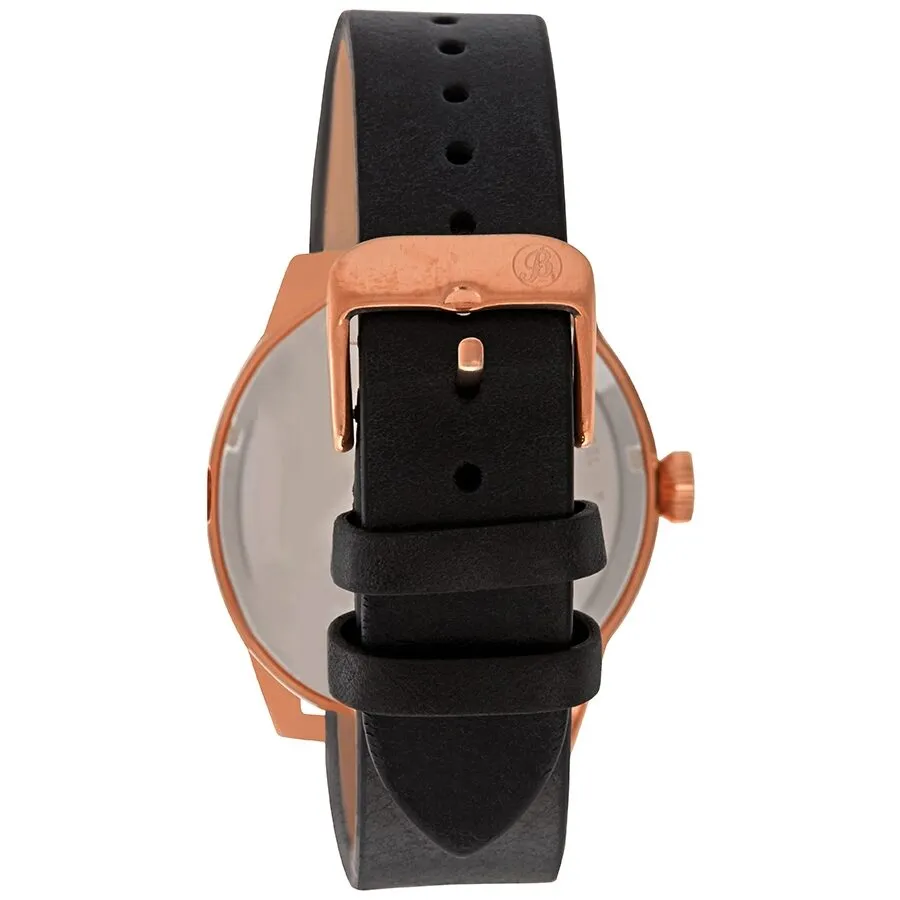 Brooklyn Watch Co. Wyckoff Automatic Black Dial Men's Watch 8353A4