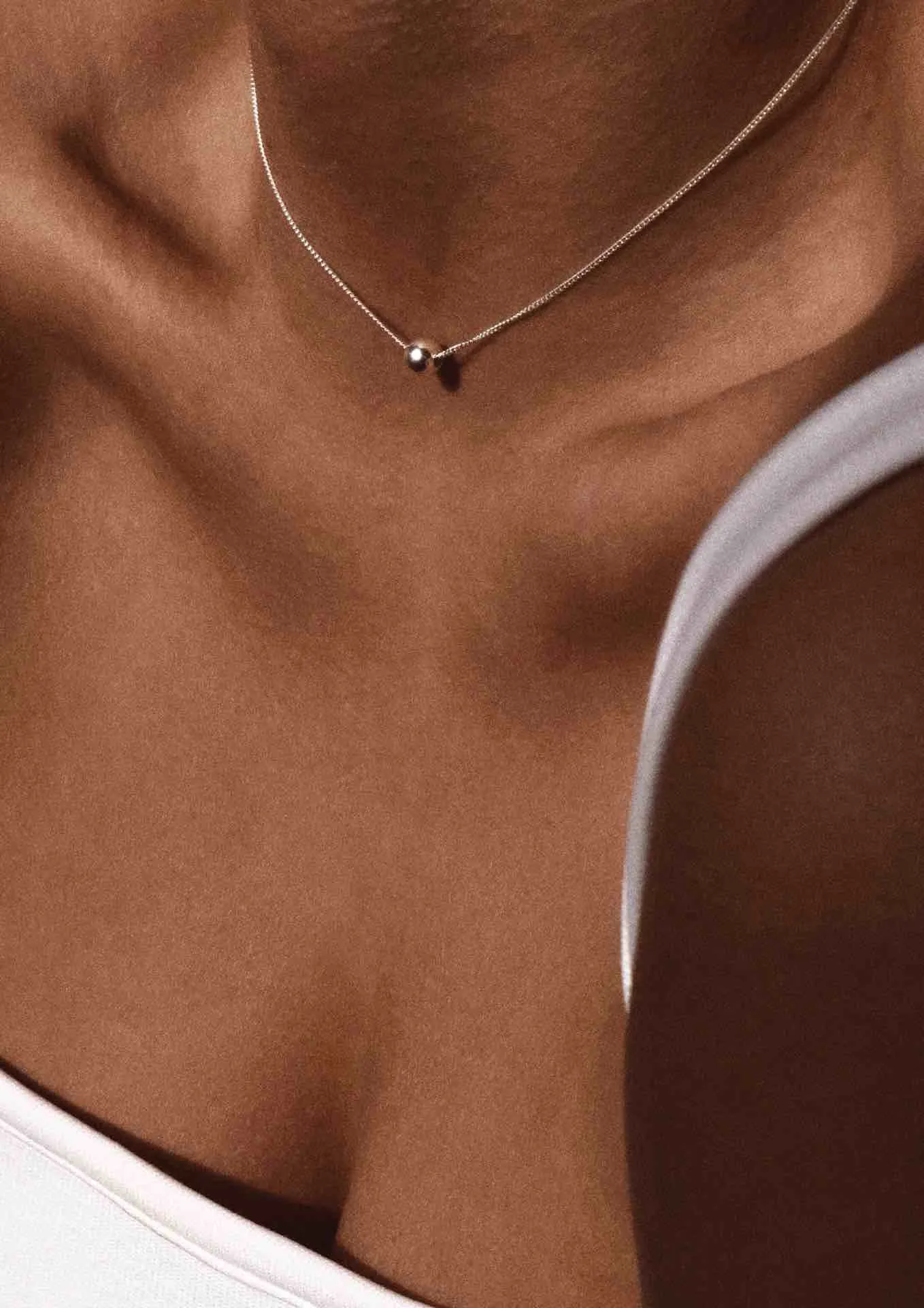Bubble Necklace Silver