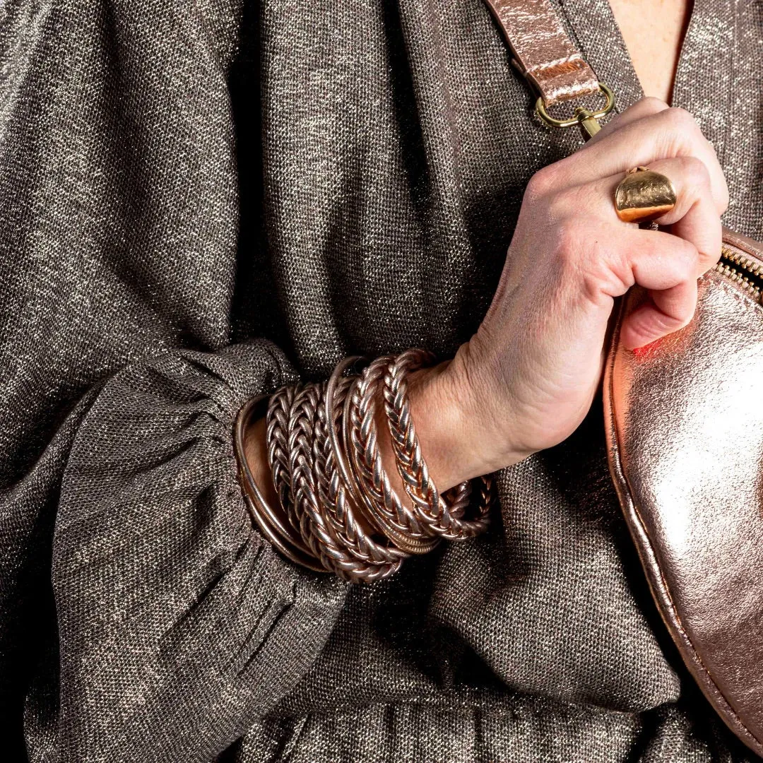 Buddhist Bracelet Twist Champagne