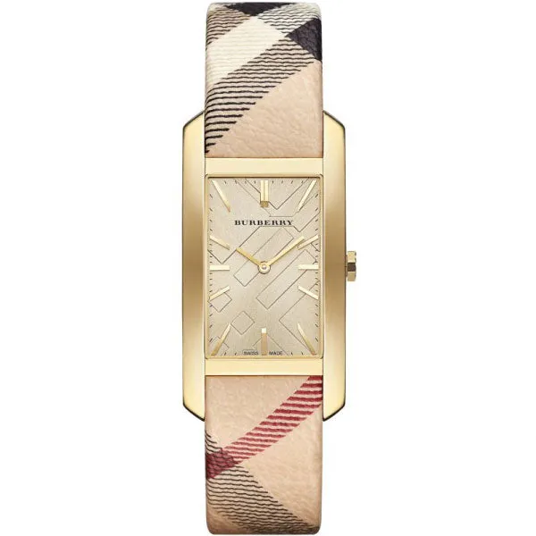 Burberry Pioneer Gold Dial Women's Watch BU9407