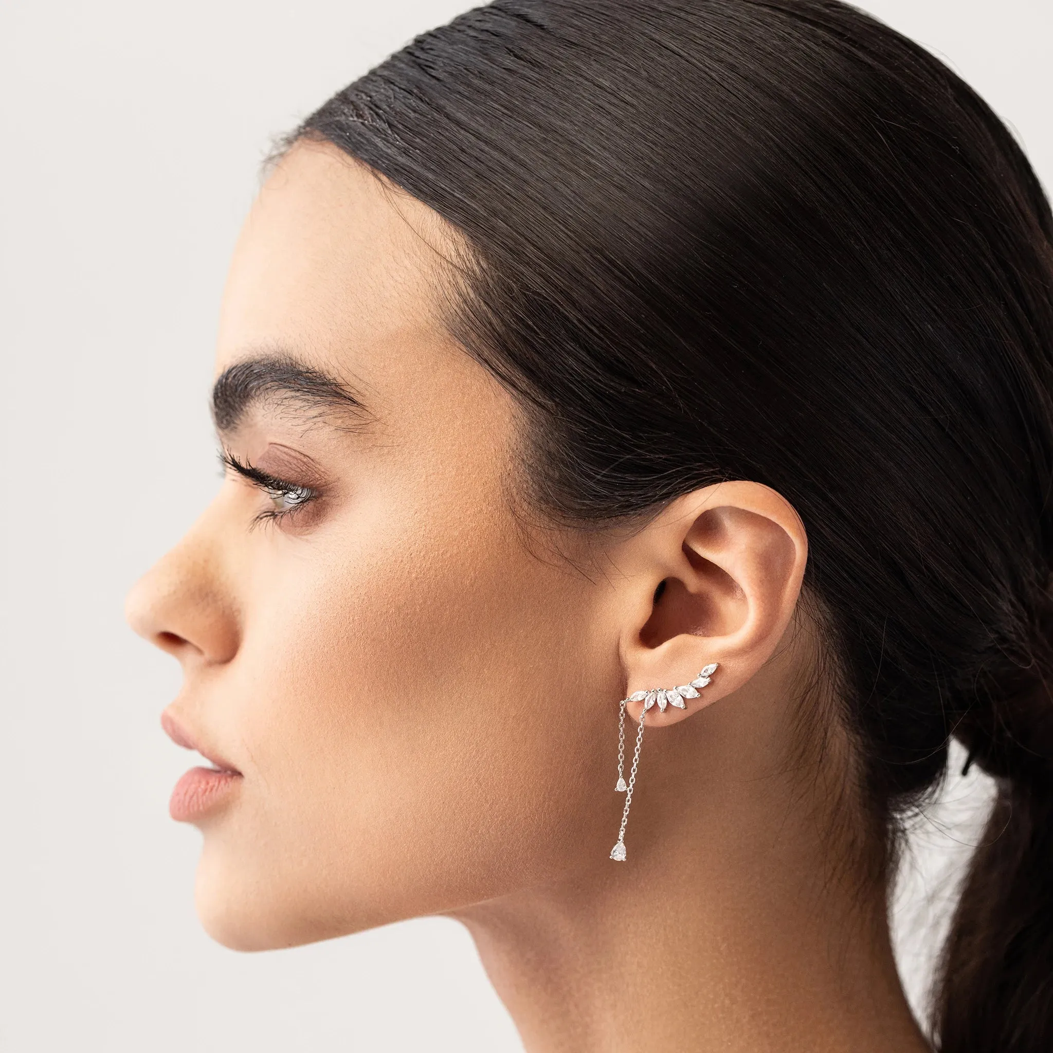 BUTTERFLY DROP EARRINGS