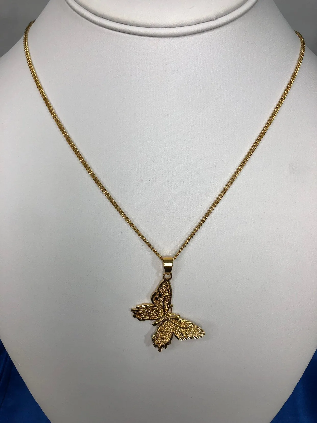 butterfly necklace  18k gold plated  Small Charm Butterfly Pendant Necklaces,butterfly necklace, butterfly charm,butterfly jewelry