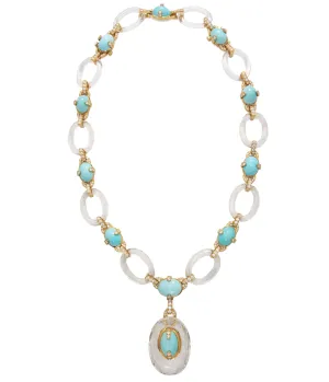 Cabochon Turquoise Necklace