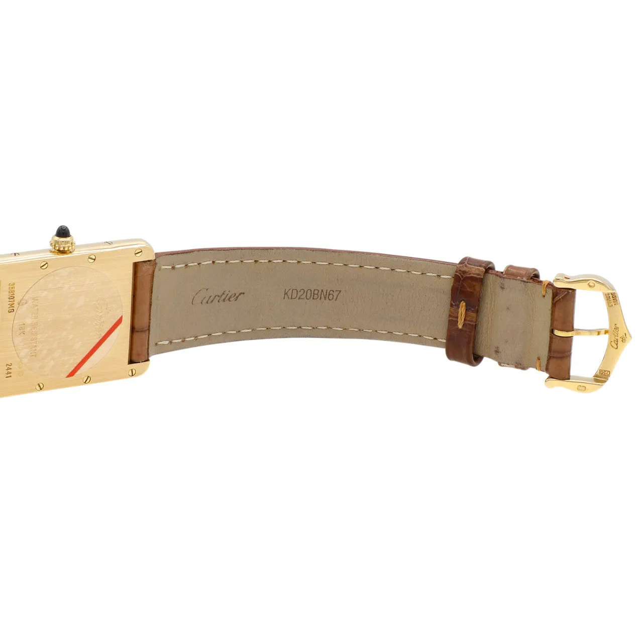 Cartier 18K Yellow Gold Tank Louis W1529756