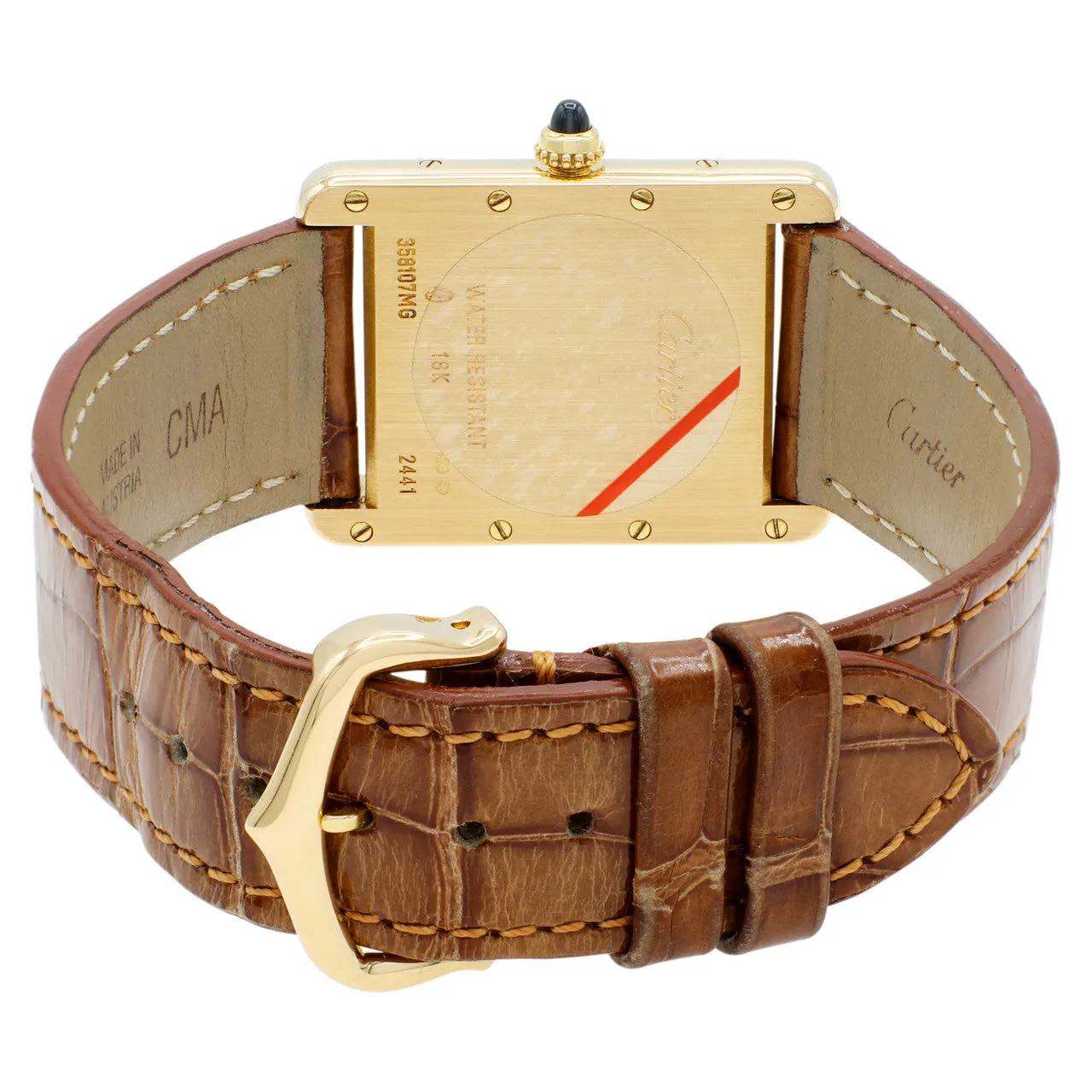 Cartier 18K Yellow Gold Tank Louis W1529756