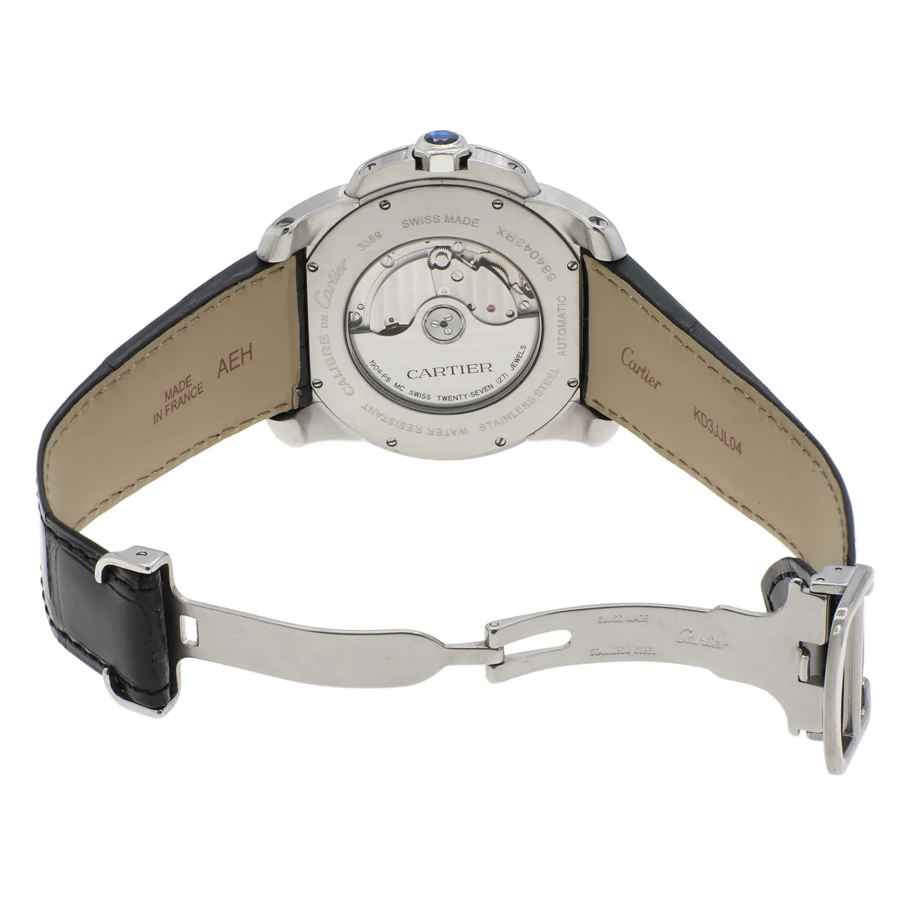 Cartier Stainless Steel Calibre de Cartier W7100041