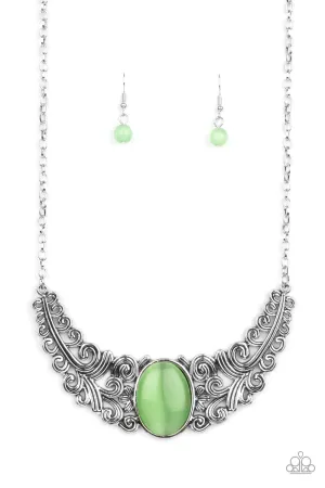 Celestial Eden - Green Necklace