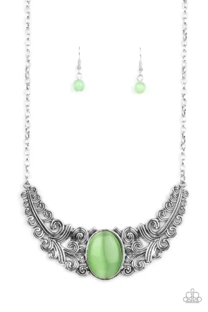 Celestial Eden Green Paparazzi Necklace