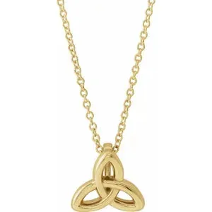 Celtic-Inspired Trinity 16-18" Necklace or Pendant 86869