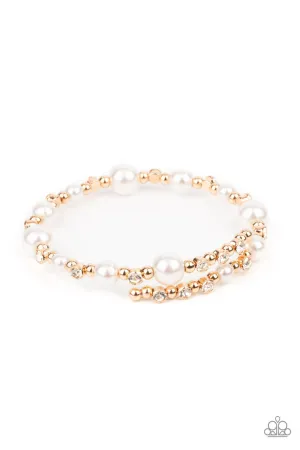 Chicly Celebrity Gold Paparazzi Bracelet