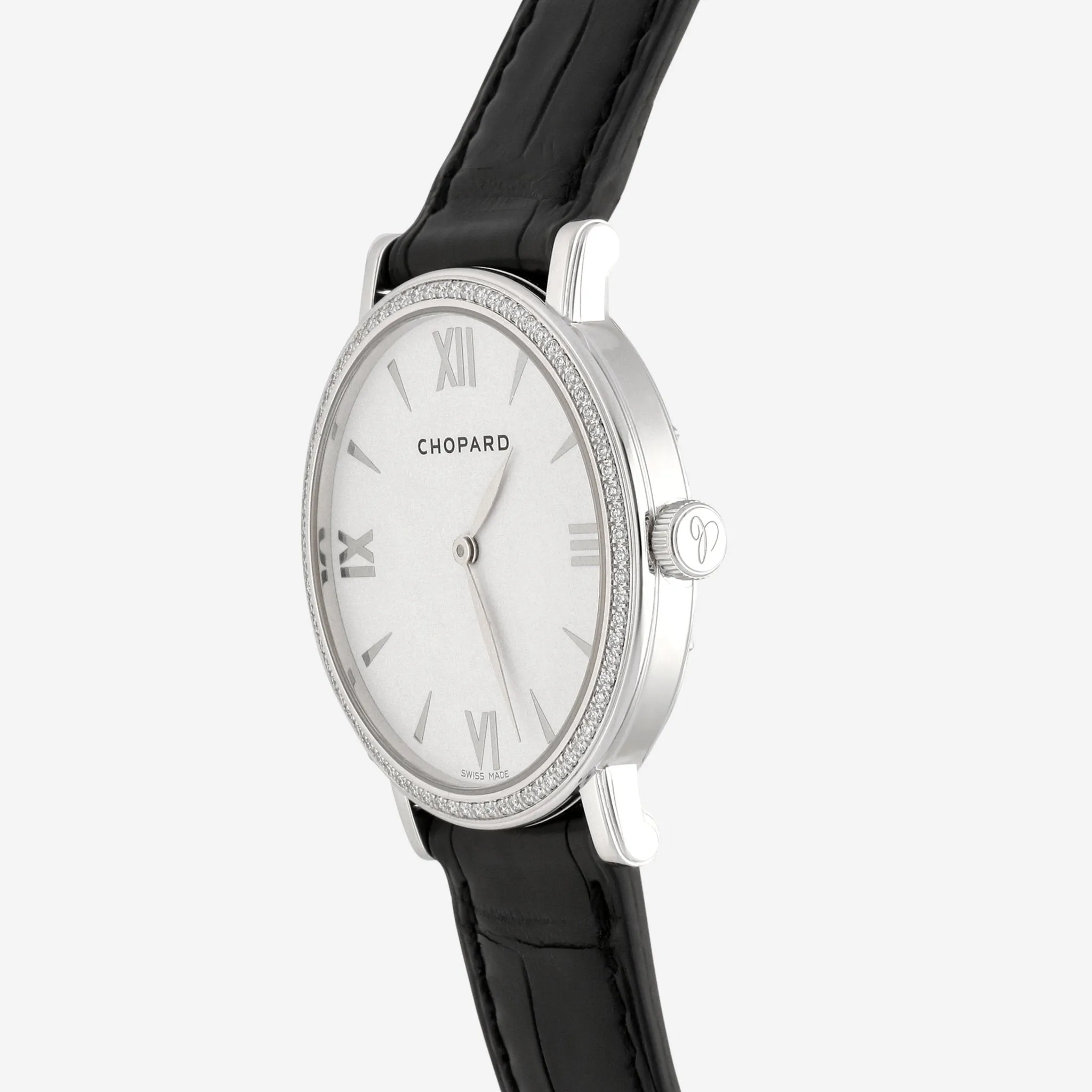 Chopard Classic 18K White Gold Manual Winding Ladies Watch 173154-1201