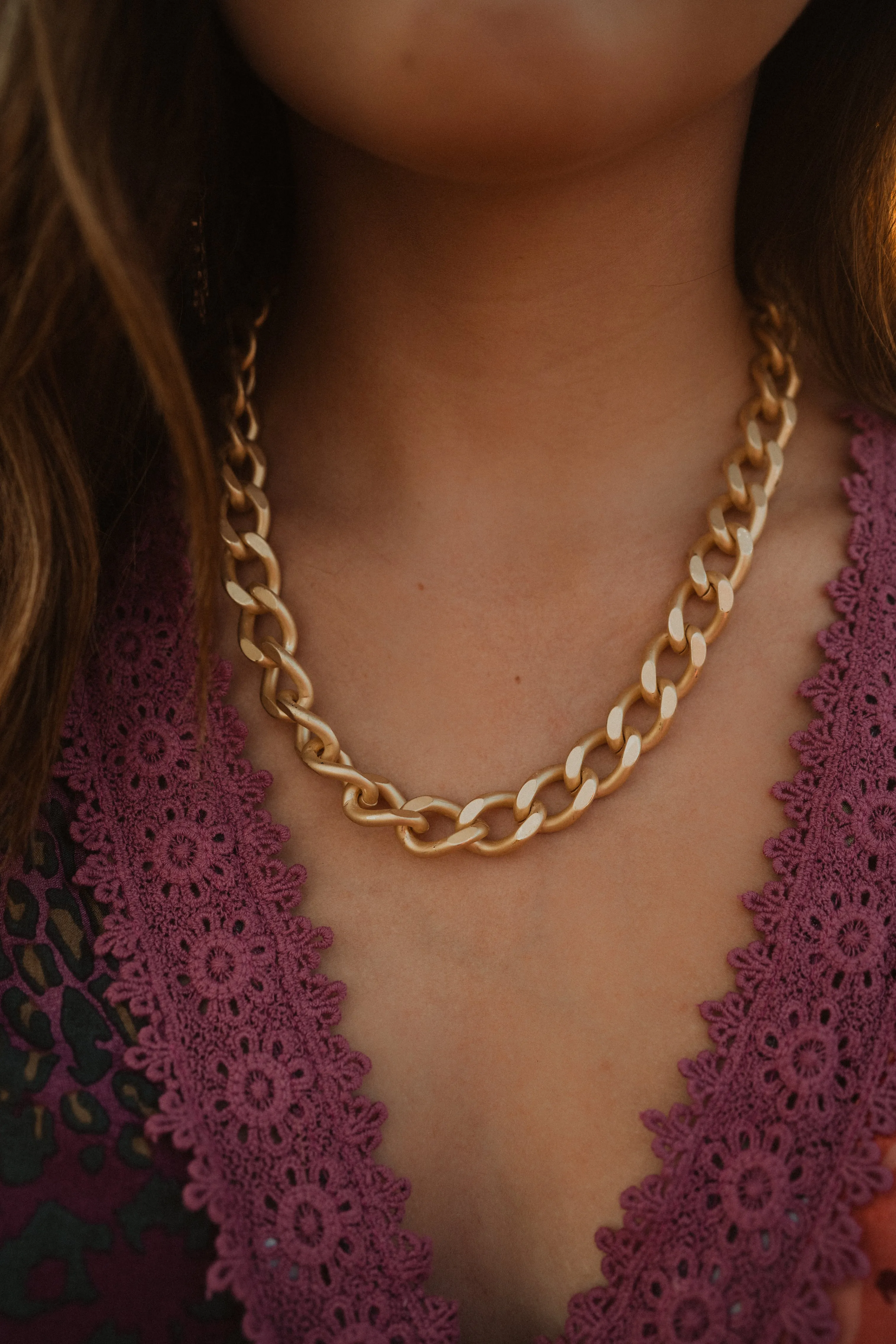 Chunky Gold Necklace | #4 - FINAL SALE