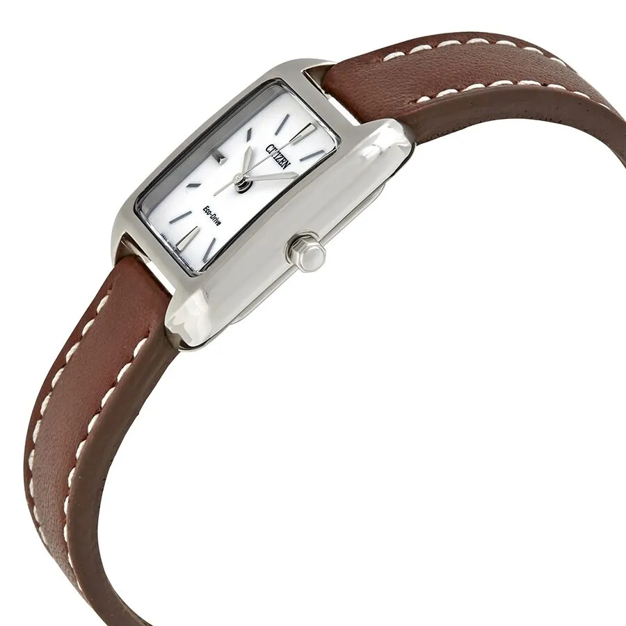 Citizen Silhouette White Dial Ladies Watch EM0490-08A