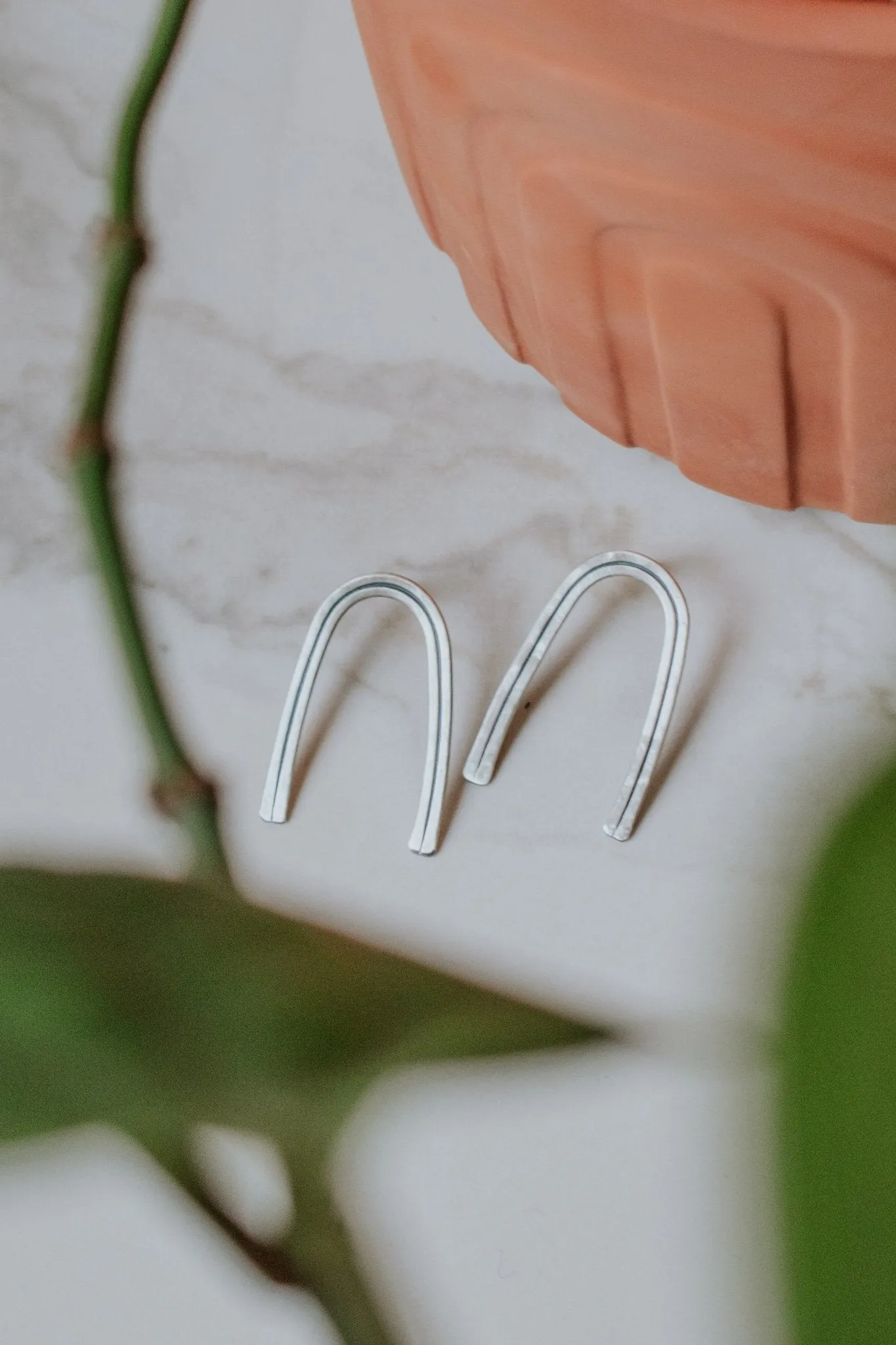 Clear Skies Stud Earrings