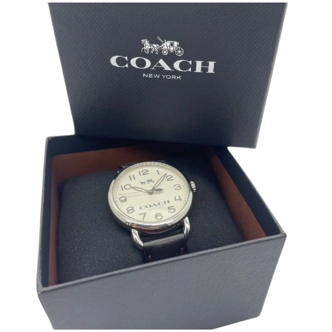 Coach 36mm Quartz White Dial Watch