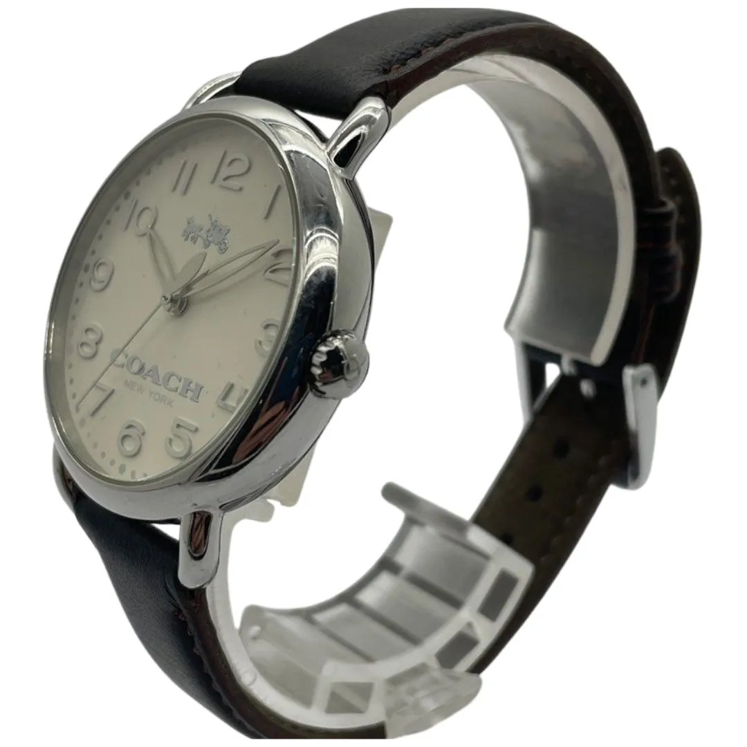 Coach 36mm Quartz White Dial Watch